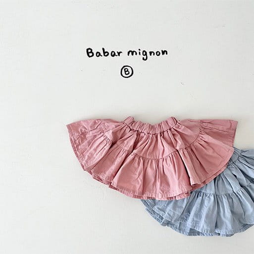 Babar Mignon - Korean Baby Fashion - #babyootd - Bebe Cancan Skirt - 2