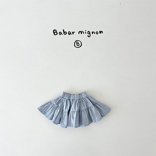 Babar Mignon - Korean Baby Fashion - #babyoutfit - Bebe Cancan Skirt - 4