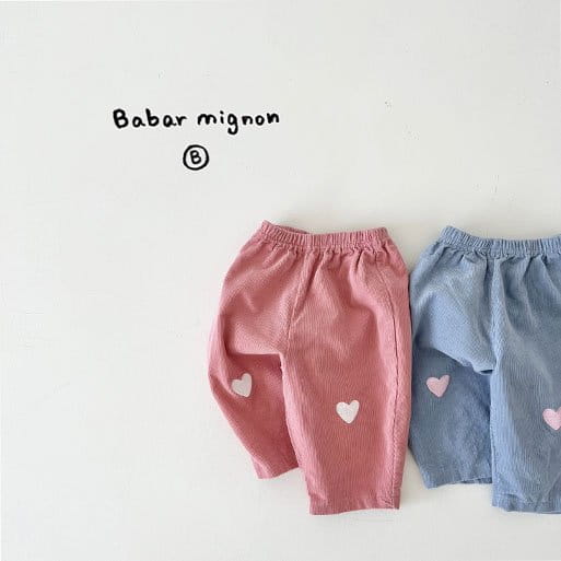 Babar Mignon - Korean Baby Fashion - #babyoutfit - Heart Patns - 2