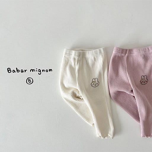 Babar Mignon - Korean Baby Fashion - #babyoutfit - Boodle Leggings - 2