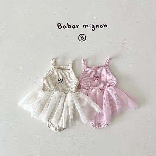 Babar Mignon - Korean Baby Fashion - #babyoutfit - Lovely One-piece