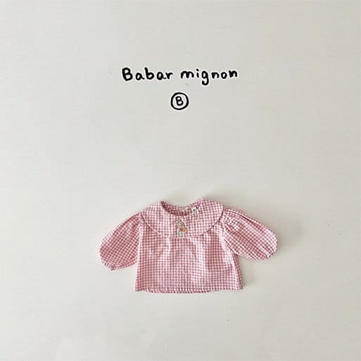 Babar Mignon - Korean Baby Fashion - #babyoutfit - Circle Rabbit Blouse - 8