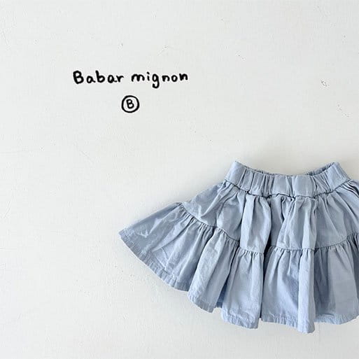 Babar Mignon - Korean Baby Fashion - #onlinebabyboutique - Bebe Cancan Skirt - 6