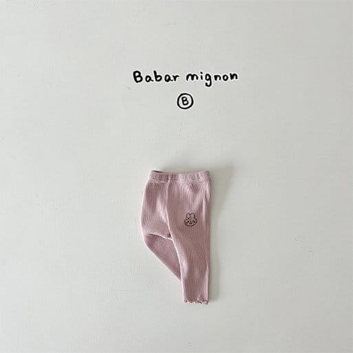 Babar Mignon - Korean Baby Fashion - #babywear - Boodle Leggings - 4