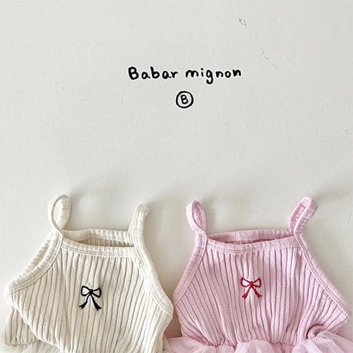 Babar Mignon - Korean Baby Fashion - #onlinebabyboutique - Lovely One-piece - 3