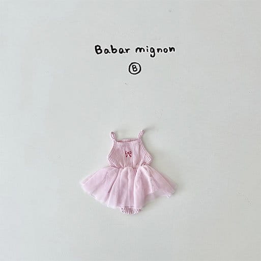 Babar Mignon - Korean Baby Fashion - #onlinebabyboutique - Lovely One-piece - 4