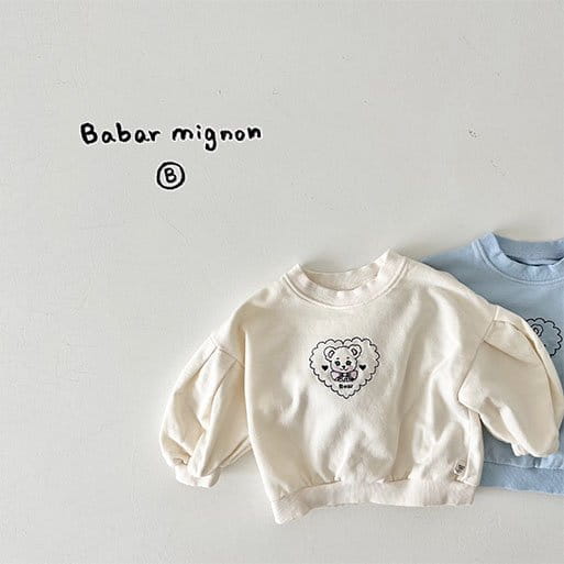 Babar Mignon - Korean Baby Fashion - #onlinebabyshop - Cuty Bear Tee - 2