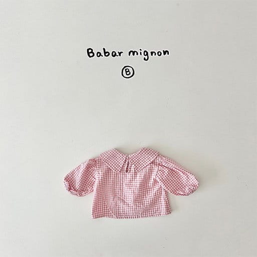 Babar Mignon - Korean Baby Fashion - #onlinebabyshop - Circle Rabbit Blouse - 12