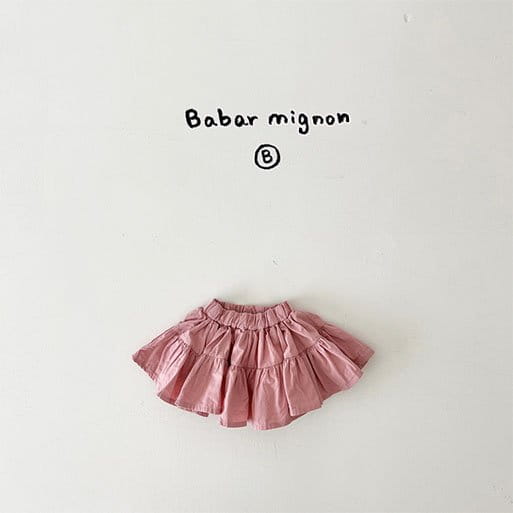 Babar Mignon - Korean Baby Fashion - #smilingbaby - Bebe Cancan Skirt - 8