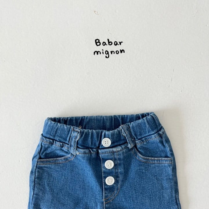 Babar Mignon - Korean Children Fashion - #childofig - Button Pants - 9