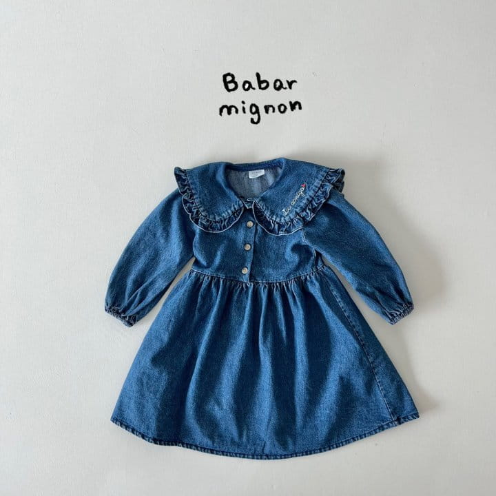 Babar Mignon - Korean Children Fashion - #childofig - Frill One-piece - 6