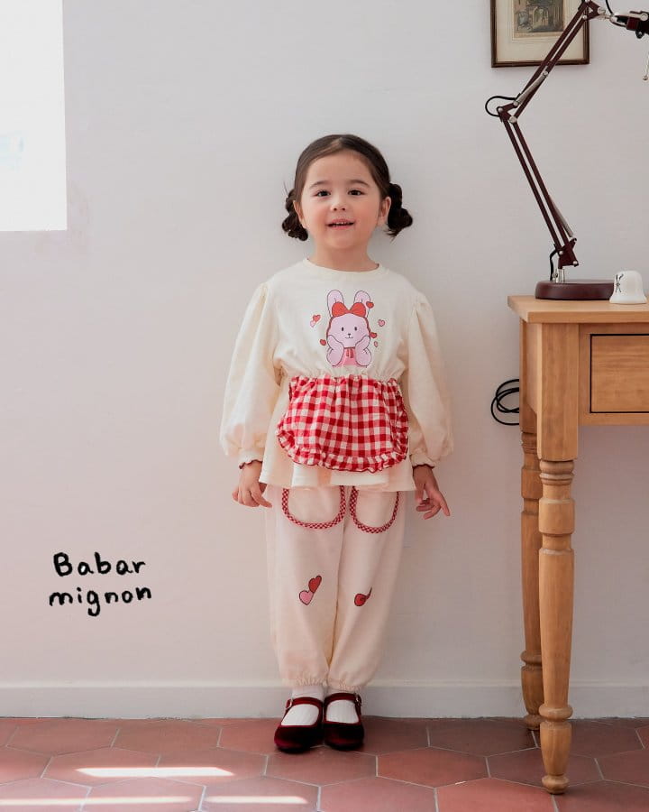 Babar Mignon - Korean Children Fashion - #childofig - Apron Sweatshirt - 12