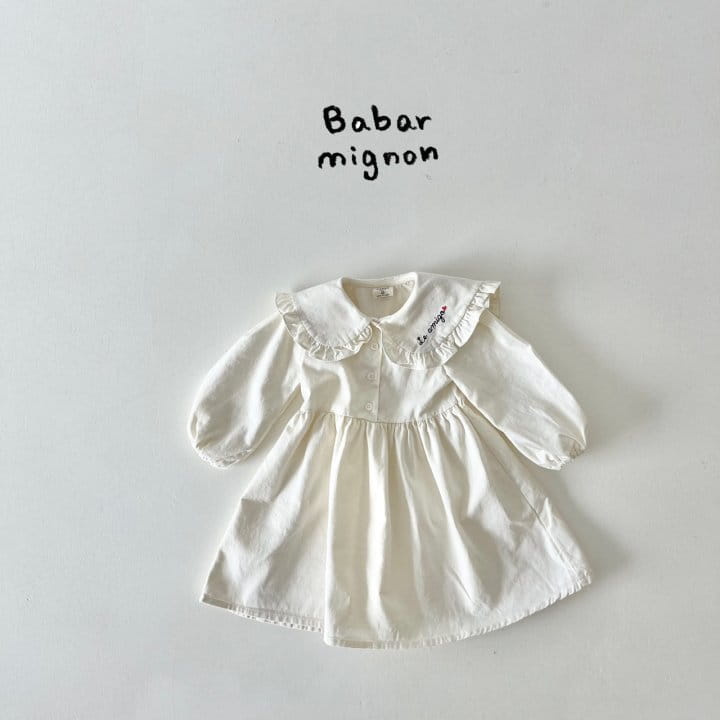 Babar Mignon - Korean Children Fashion - #kidsshorts - Frill One-piece - 12