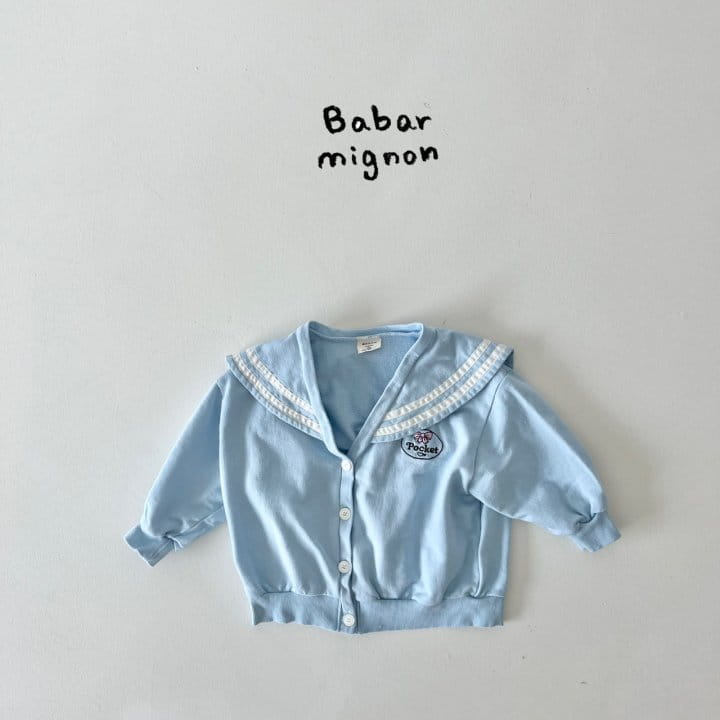 Babar Mignon - Korean Children Fashion - #kidsshorts - Sailor Cardigan - 9