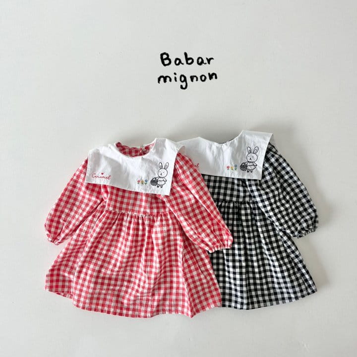 Babar Mignon - Korean Children Fashion - #kidzfashiontrend - Picnic One-piece