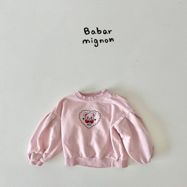 Babar Mignon - Korean Children Fashion - #kidzfashiontrend - Cuty Bear Sweatshirt - 9