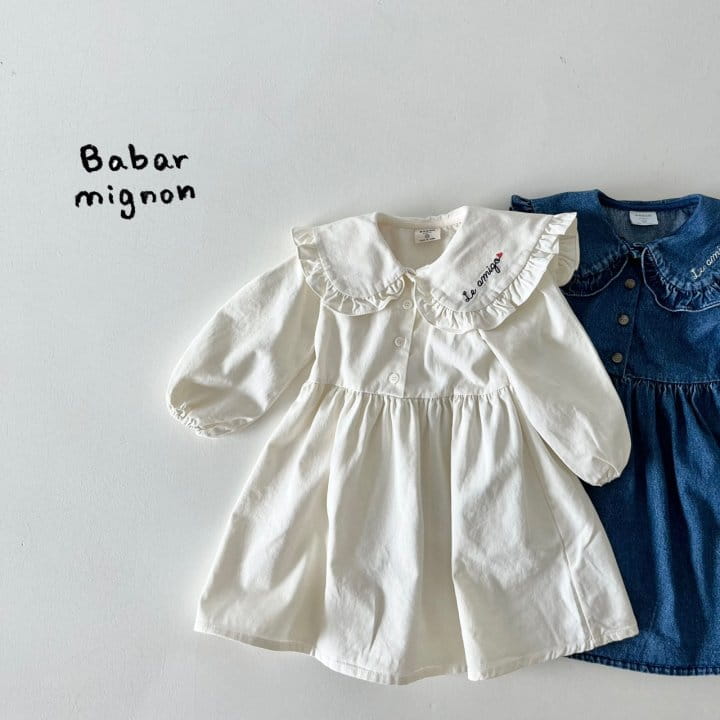 Babar Mignon - Korean Children Fashion - #littlefashionista - Frill One-piece - 2