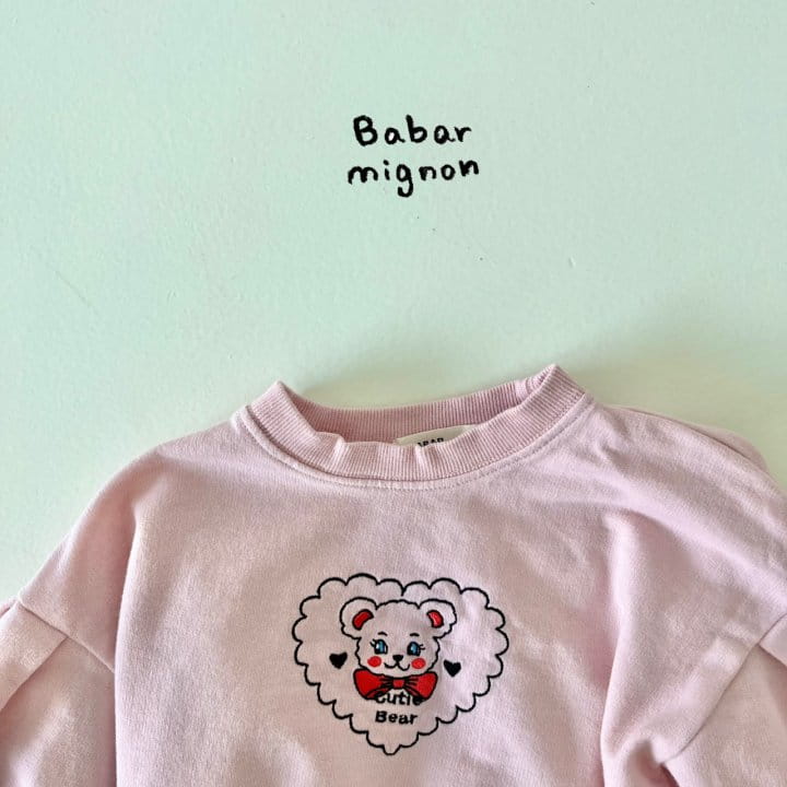 Babar Mignon - Korean Children Fashion - #littlefashionista - Cuty Bear Sweatshirt - 11