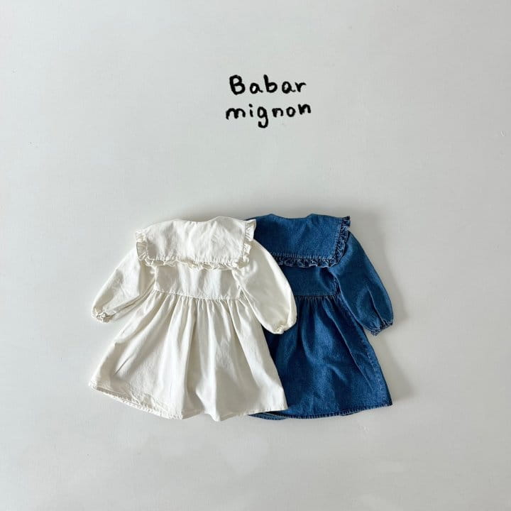 Babar Mignon - Korean Children Fashion - #magicofchildhood - Frill One-piece - 4