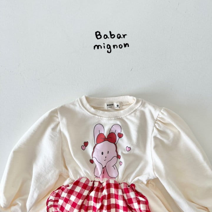 Babar Mignon - Korean Children Fashion - #minifashionista - Apron Sweatshirt - 7