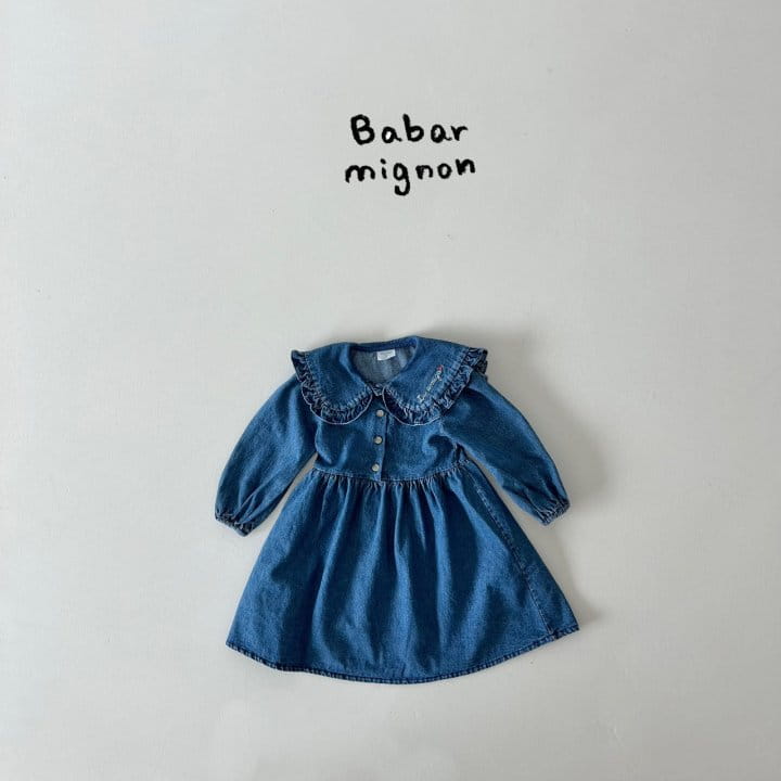 Babar Mignon - Korean Children Fashion - #prettylittlegirls - Frill One-piece - 5