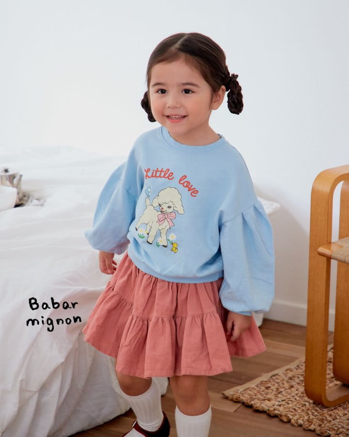 Babar Mignon - Korean Children Fashion - #prettylittlegirls - Bunny Sweatshirt - 12