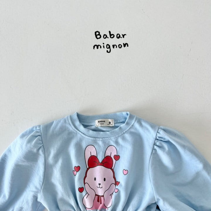 Babar Mignon - Korean Children Fashion - #stylishchildhood - Apron Sweatshirt - 11