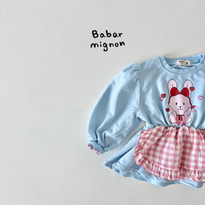 Babar Mignon - Korean Children Fashion - #toddlerclothing - Apron Sweatshirt - 10