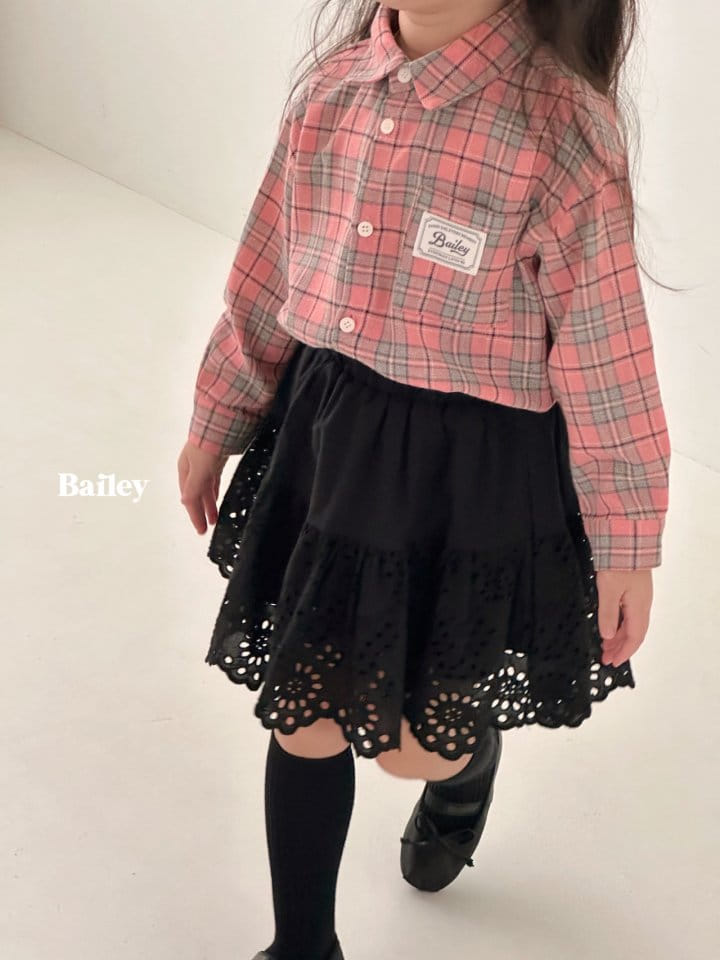 Bailey - Korean Children Fashion - #minifashionista - POCket Check Shirt - 6