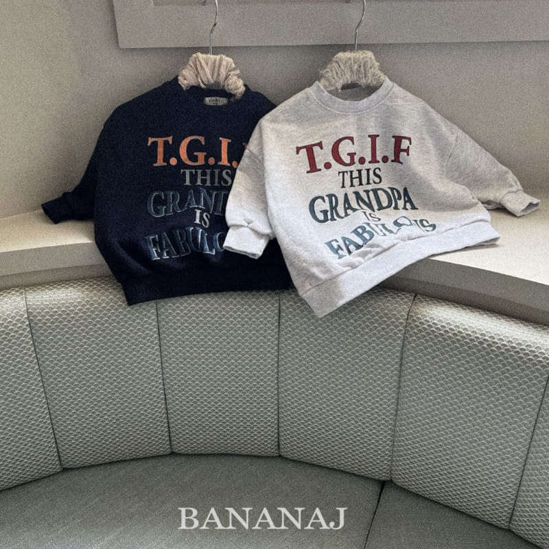 Banana J - Korean Children Fashion - #childrensboutique - Grandpa Sweatshirt