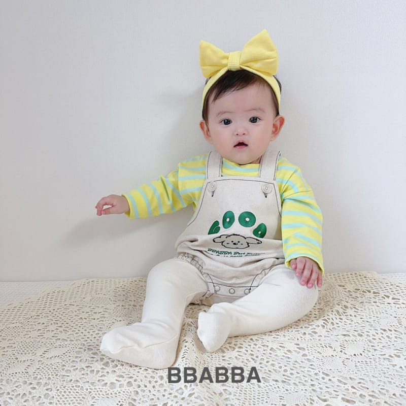 Bbabba - Korean Baby Fashion - #babyboutique - Good Puppy Dungarees - 6