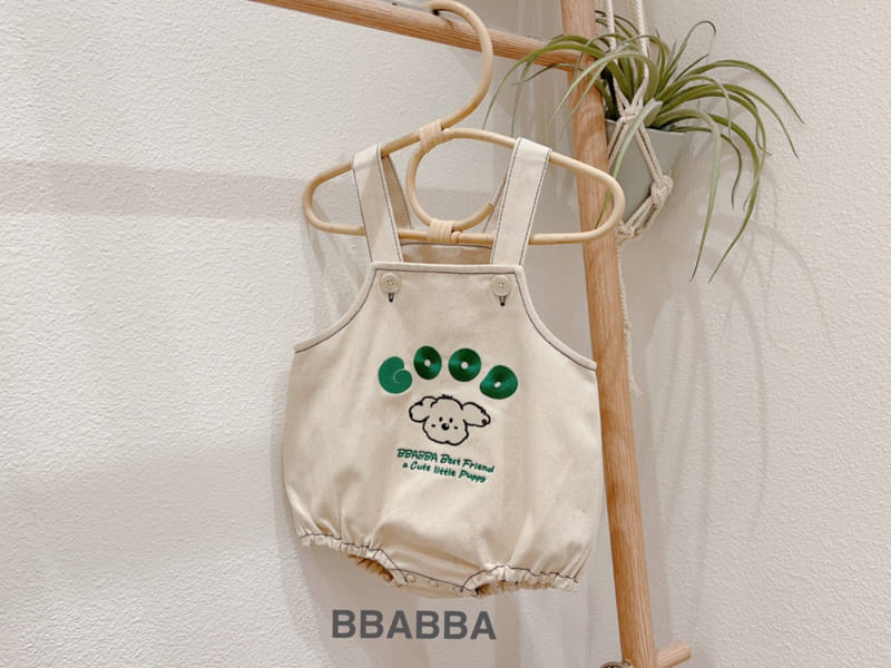 Bbabba - Korean Baby Fashion - #babyclothing - Good Puppy Dungarees - 8