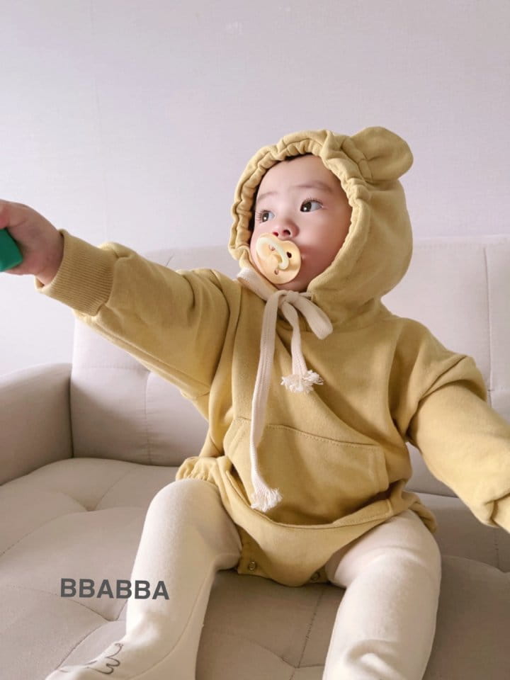 Bbabba - Korean Baby Fashion - #babylifestyle - Daldal Bear Bodysuit - 2