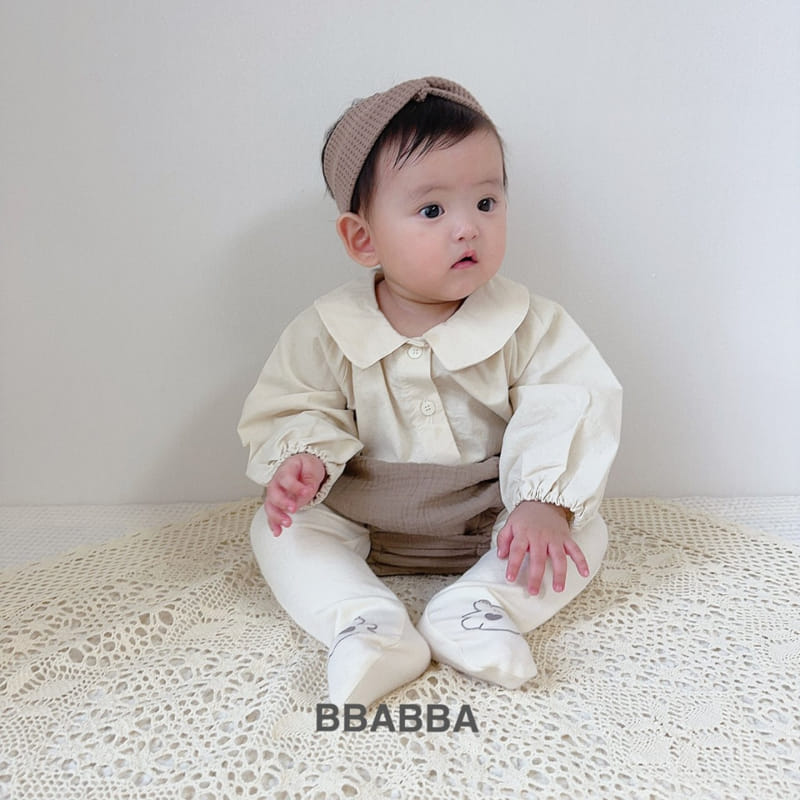 Bbabba - Korean Baby Fashion - #babyootd - Basic Blouse - 3