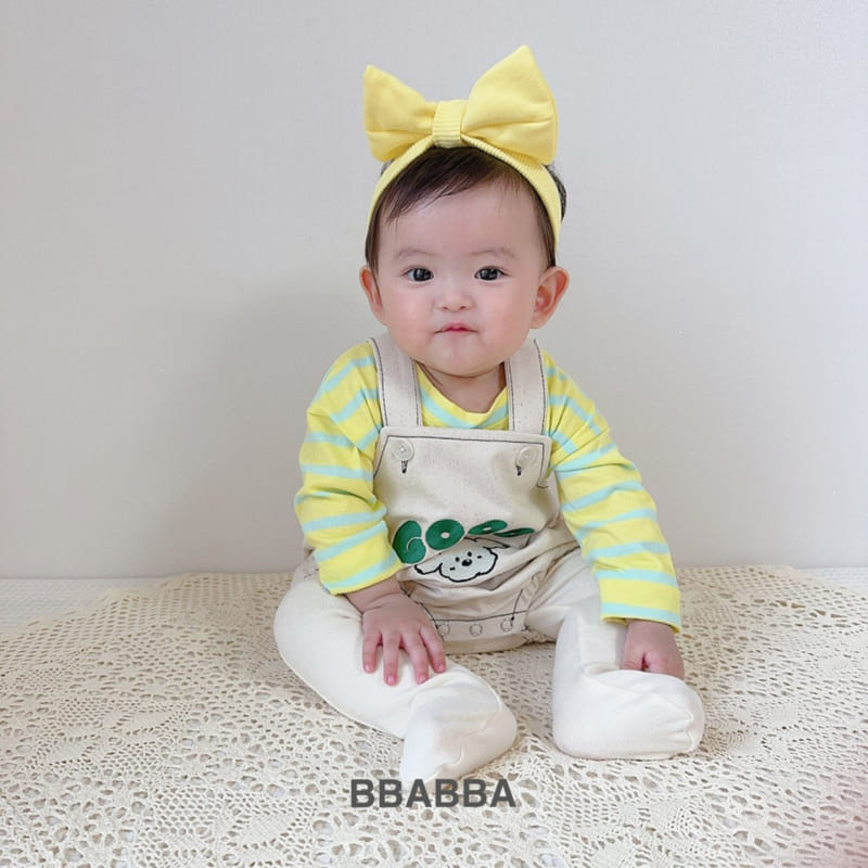 Bbabba - Korean Baby Fashion - #onlinebabyboutique - Good Puppy Dungarees - 3