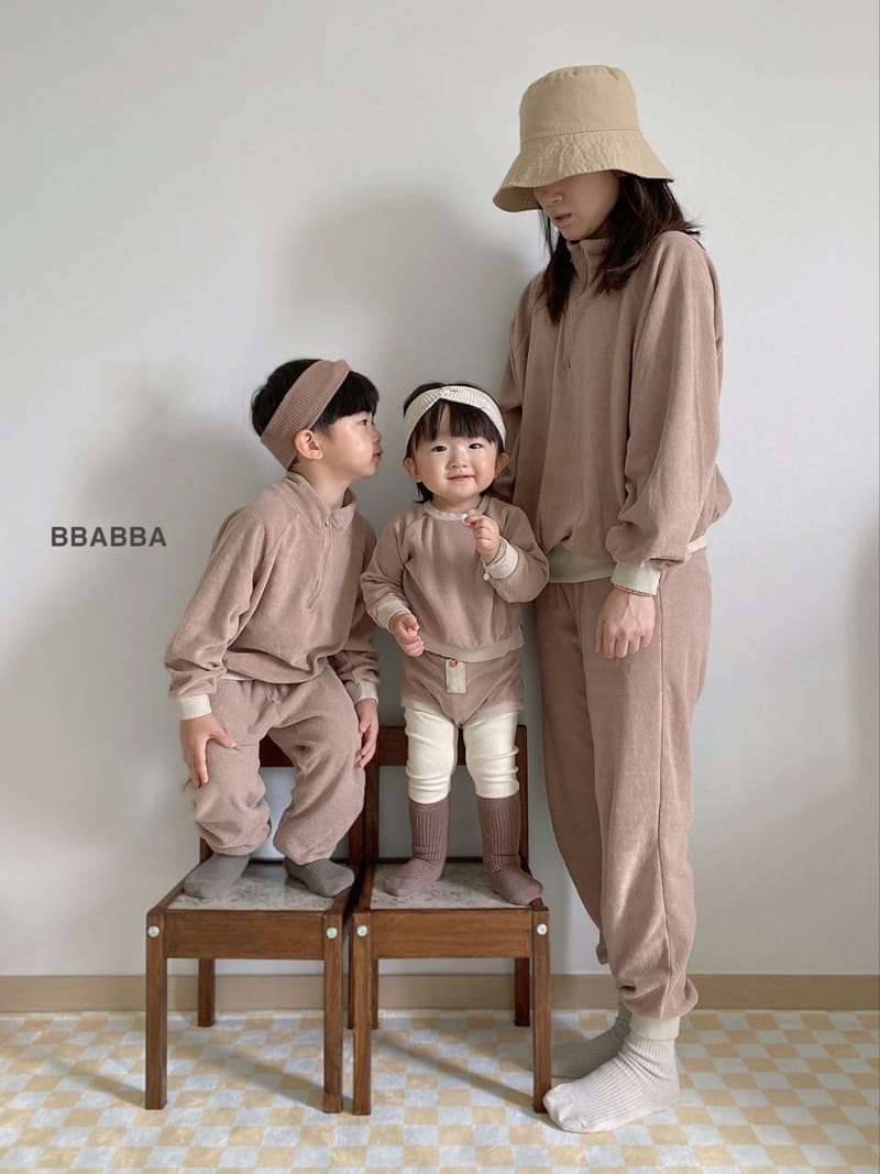 Bbabba - Korean Baby Fashion - #onlinebabyboutique - Terry Bodysuit - 2