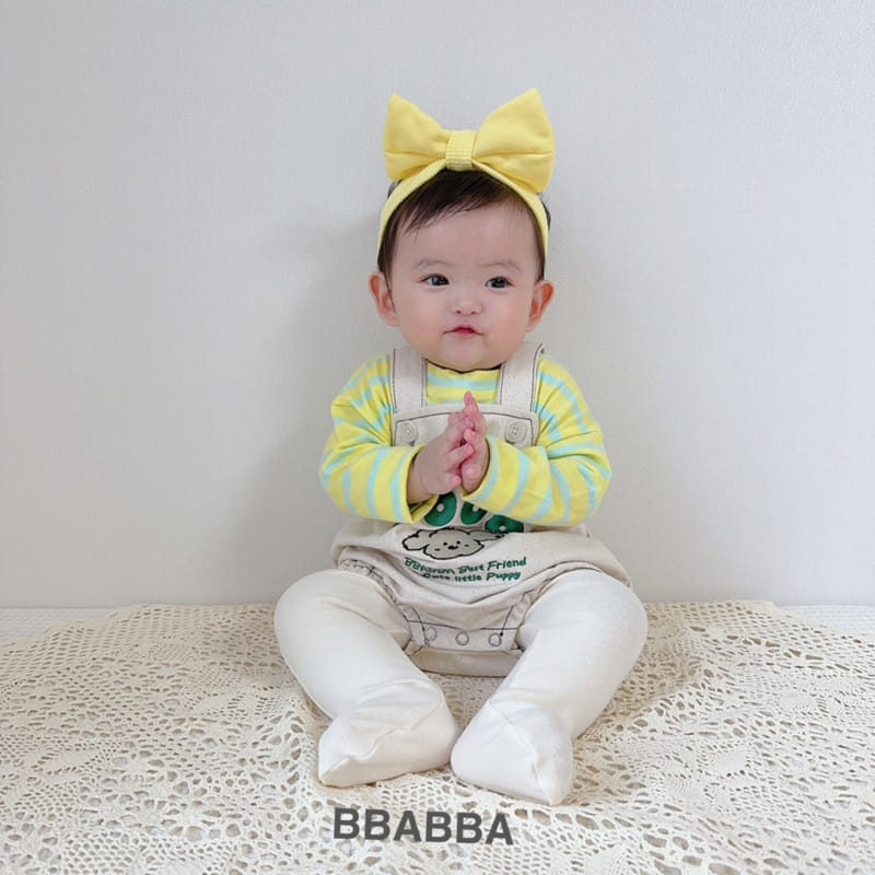 Bbabba - Korean Baby Fashion - #smilingbaby - Good Puppy Dungarees - 5