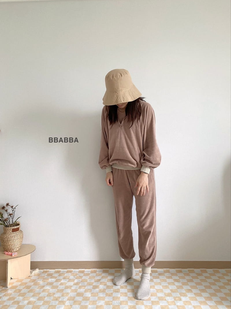 Bbabba - Korean Children Fashion - #discoveringself - Terry Top Bottom Set - 10