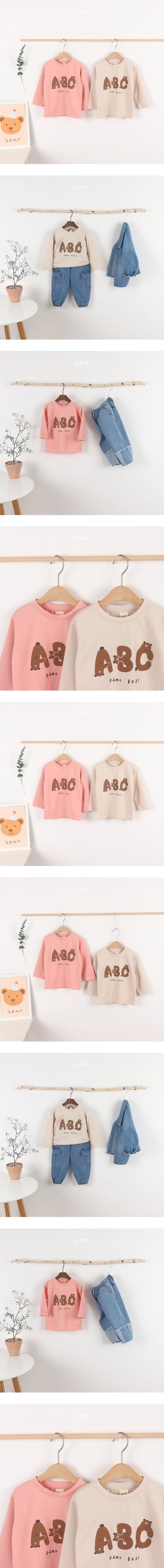 Bebe Love - Korean Children Fashion - #childrensboutique - ABC Bear Tee