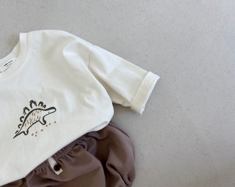 Bebe Nine - Korean Baby Fashion - #babyfever - Dino Bloomer Set - 2