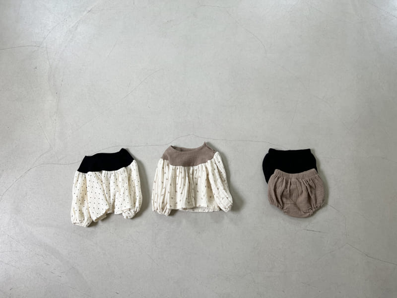 Bebe Nine - Korean Baby Fashion - #babyfever - Anna Top Bottom Set