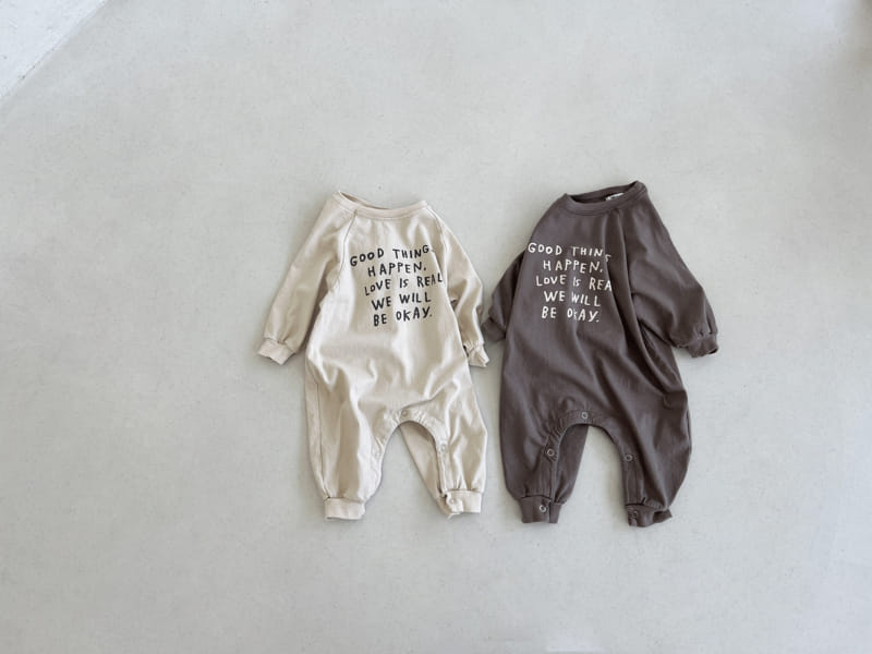 Bebe Nine - Korean Baby Fashion - #babyoninstagram - Love Washing Bodysuit - 11