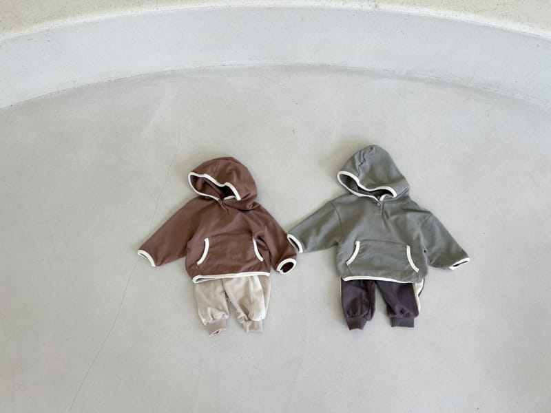 Bebe Nine - Korean Baby Fashion - #babyoutfit - Tico Hoody Tee - 3