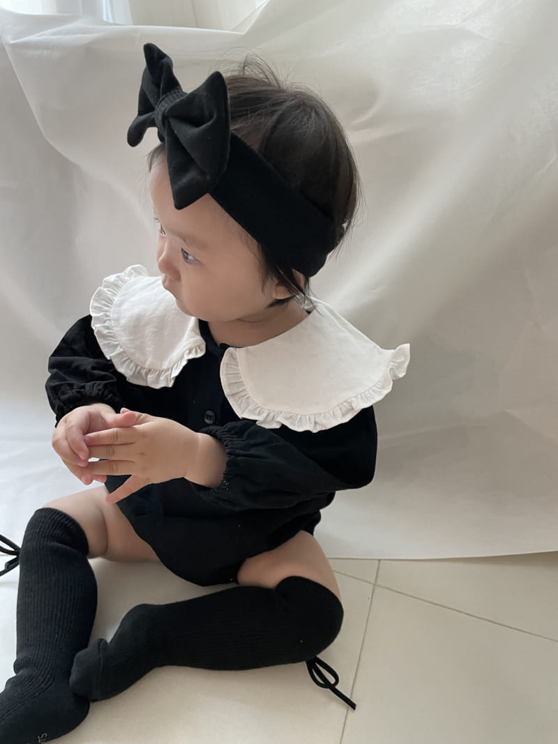 Bebe Nine - Korean Baby Fashion - #babyoutfit - Made Frill Bodysuit - 3