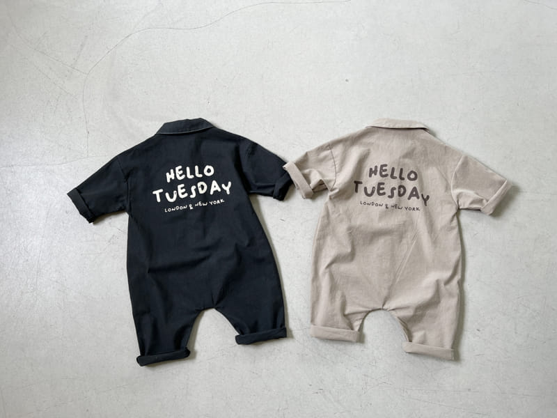 Bebe Nine - Korean Baby Fashion - #babywear - Hello Jumpsuit - 6