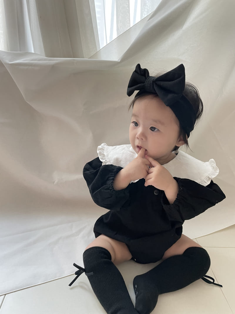 Bebe Nine - Korean Baby Fashion - #babyoutfit - Made Frill Bodysuit - 4