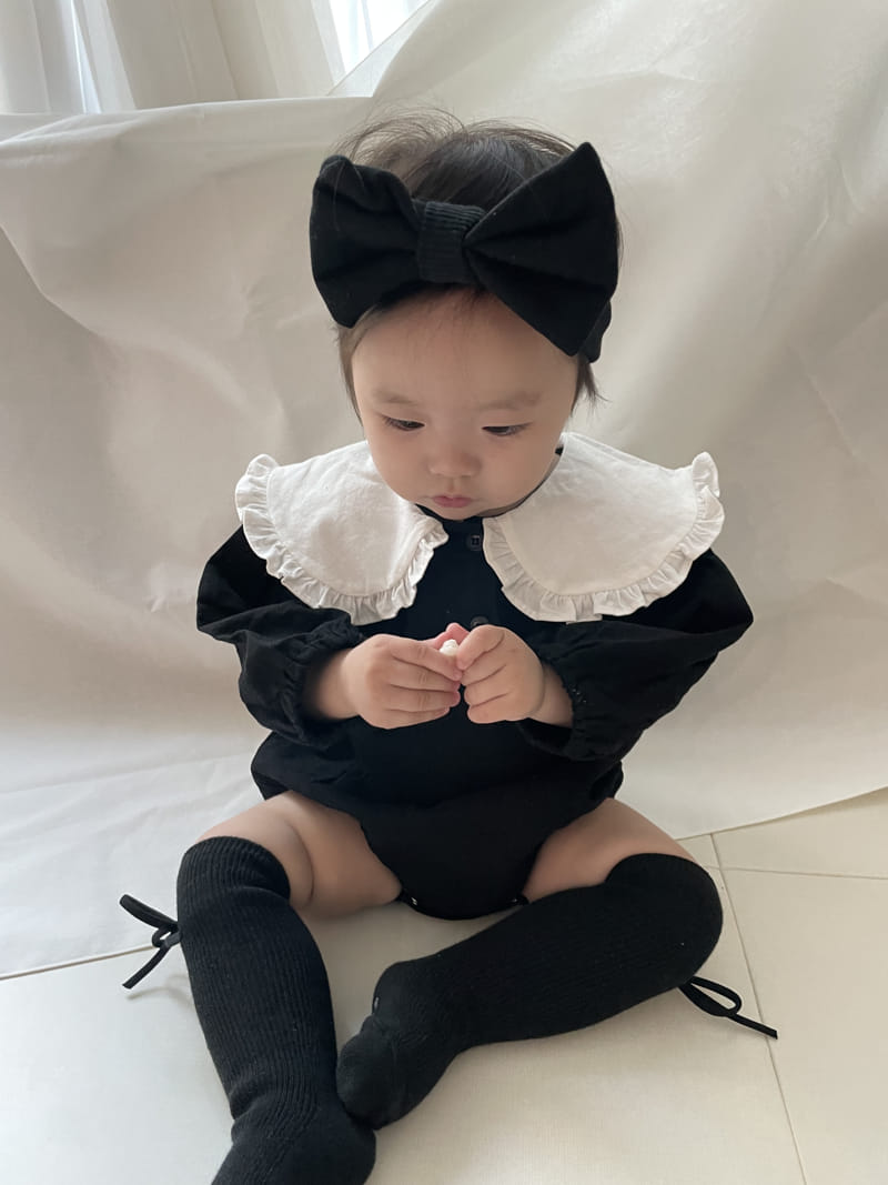 Bebe Nine - Korean Baby Fashion - #onlinebabyboutique - Made Frill Bodysuit - 5