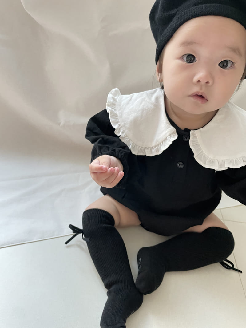 Bebe Nine - Korean Baby Fashion - #onlinebabyshop - Made Frill Bodysuit - 6