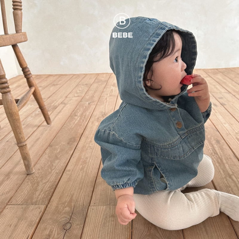 Bella Bambina - Korean Baby Fashion - #babyboutique - B Denim Hoody Znorak - 2