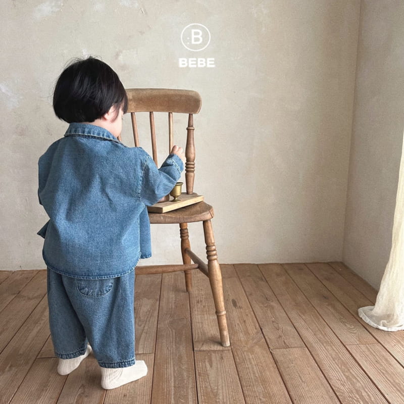 Bella Bambina - Korean Baby Fashion - #babylifestyle - B Bard Denim Shirt - 2